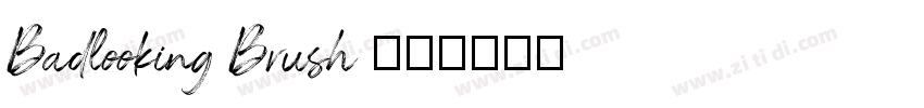 Badlooking Brush 常规字体转换